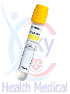 IVAC Gel vacutainer tubes